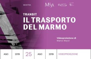 Al MuSA la mostra “Transit. Il trasporto del marmo” a cura di Marco Mazzi