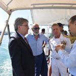 Il Ministro Giovannini in visita alla Direzione Marittima del Lazio