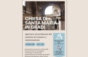 Apertura straordinaria del cantiere di restauro e valorizzazione della Chiesa di Santa Maria in Gradi condotto da SABAP-VT-EM