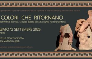 “I colori che ritornano. Un patrimonio ritrovato”
