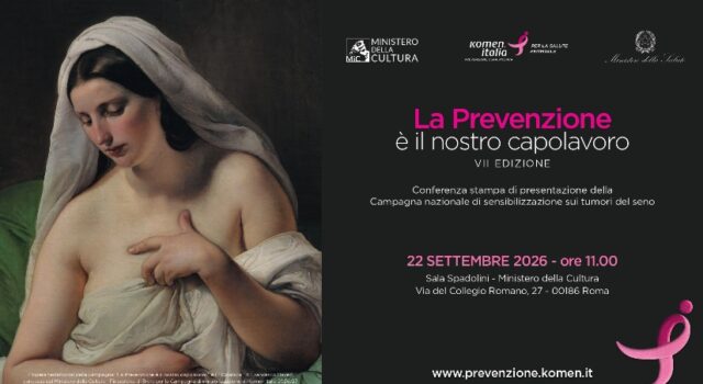 VII edizione della campagna nazionale “La Prevenzione è il nostro capolavoro”