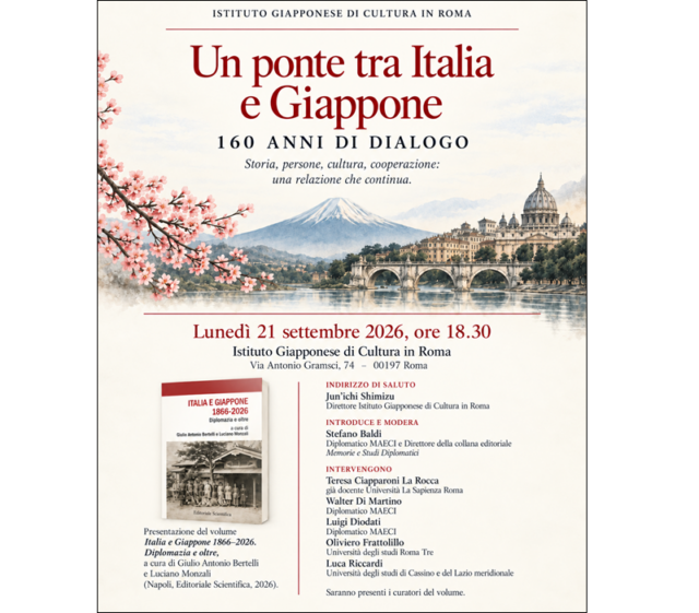 Un ponte tra Italia e Giappone: 160 anni di dialogo